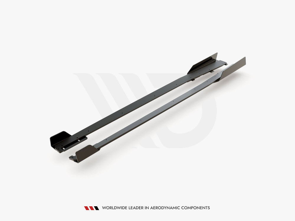 Maxton Design Street PRO Side Skirts Diffusers + Flaps Audi RS3 8V Sportback - AURS38VCNC-SD2B+SRF1G - Image 4