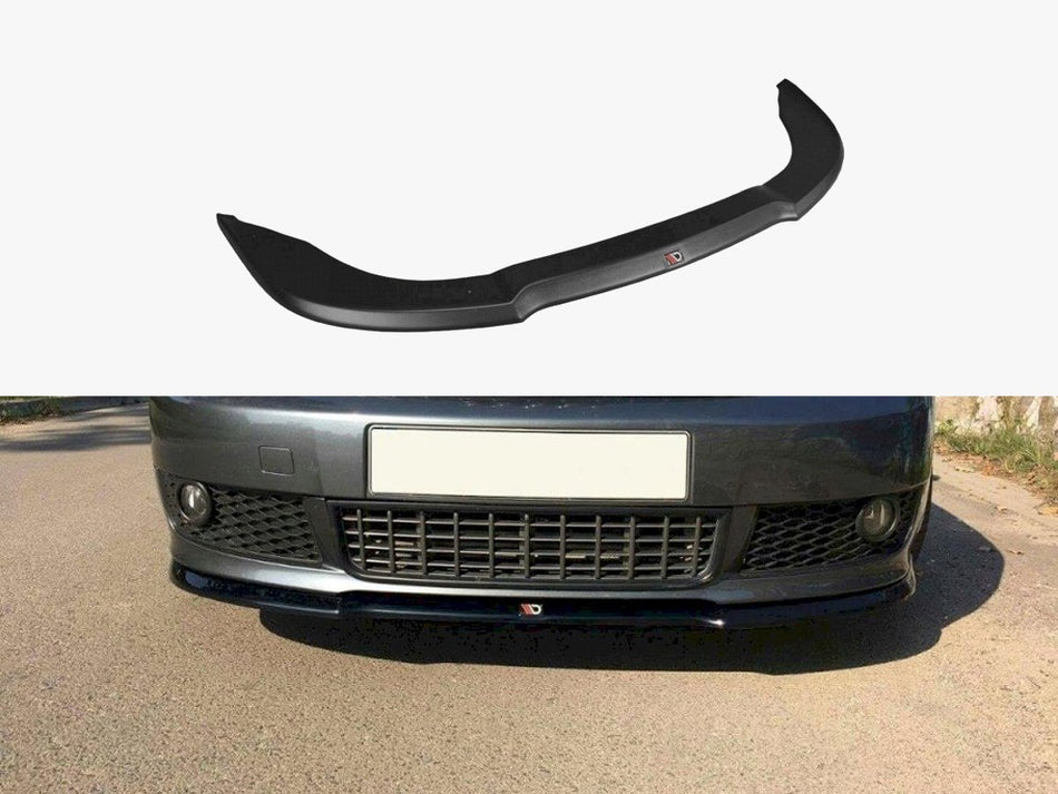 Maxton Design Front Splitter V.1 Audi A4 S-Line B6 - AU-A4-B6-SLINE-FD1G - Image 1