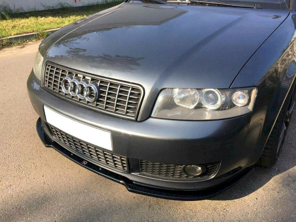Maxton Design Front Splitter V.2 Audi A4 S-Line B6 - Textured - AU-A4-B6-SLINE-FD2T - Image 2
