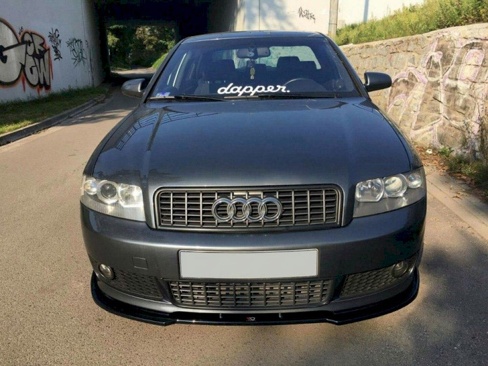 Maxton Design Front Splitter V.2 Audi A4 S-Line B6 - Textured - AU-A4-B6-SLINE-FD2T - Image 3