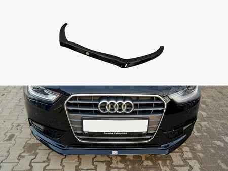 Maxton Design Front Splitter V.2 Audi A4 B8 Facelift - AU-A4-B8F-FD2G - Image 1
