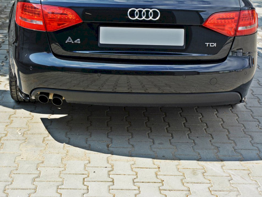 Maxton Design Rear Side Splitters Audi A4 B8 - Carbon Look - AU-A4-B8-RSD1C - Image 2
