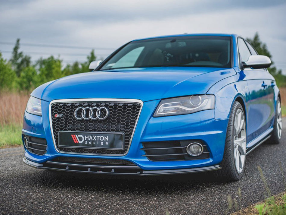 Maxton Design Front Splitter V.1 Audi S4 / A4 S-Line B8 - AU-S4-B8-FD1G - Image 2