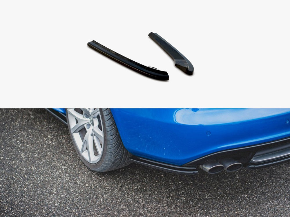 Maxton Design Rear Side Splitters Audi S4 / A4 S-Line B8 Sedan - AU-S4-B8-RSD1G - Image 1