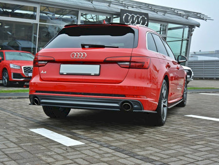 Maxton Design Central Rear Splitter Audi A4 S-Line B9 Avant - AU-A4-B9-SLINE-AV-RD1G - Image 2