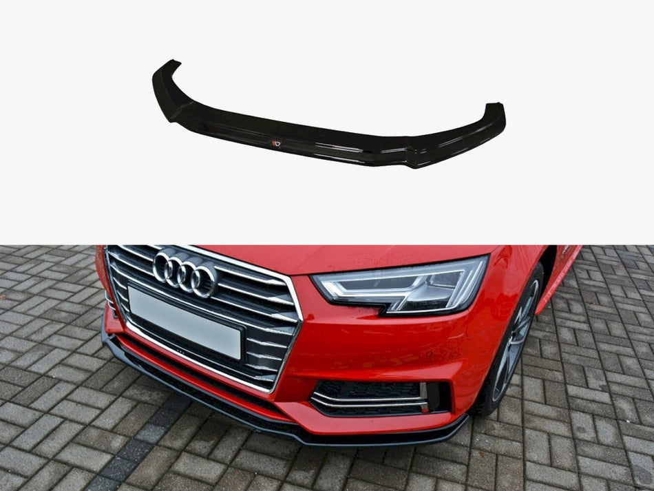 Maxton Design Front Splitter V.1 Audi S4 / A4 S-Line B9