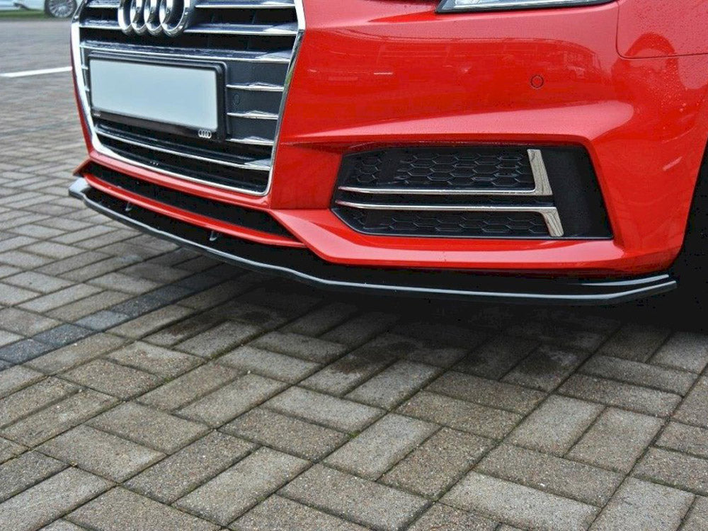 Maxton Design Front Splitter V.2 Audi S4 / A4 S-line B9 - AU-A4-B9-SLINE-FD2G - Image 2