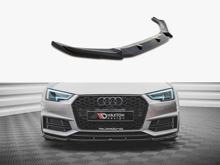 Maxton Design Front Splitter V.3 Audi S4 / A4 S-line B9 - AU-A4-B9-SLINE-FD3G - Image 1