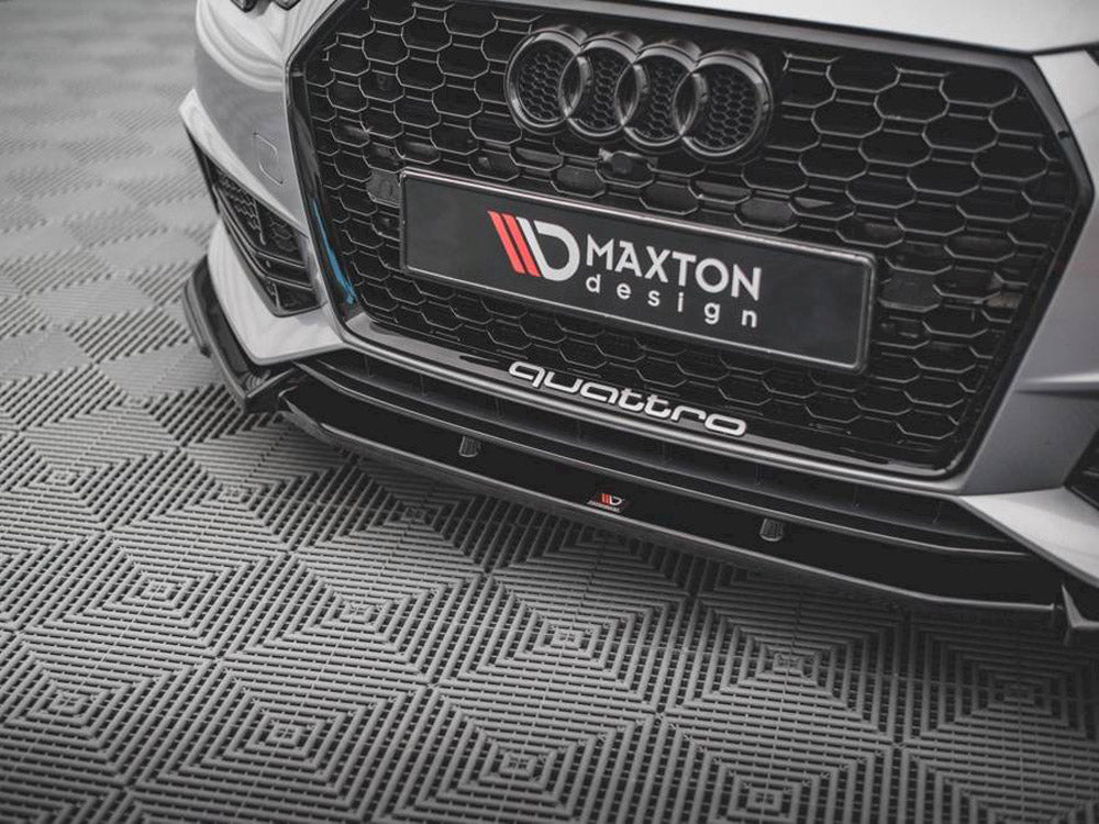 Maxton Design Front Splitter V.3 Audi S4 / A4 S-line B9 - AU-A4-B9-SLINE-FD3G - Image 2