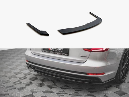Maxton Design Rear Side Splitters V.2 Audi A4 S-Line B9 - AU-A4-B9-SLINE-RSD2G - Image 1