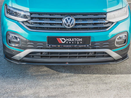 Maxton Design Front Splitter VW T Cross (2018-) - Carbon Look - VW-TCROSS-1-FD1C - Image 3