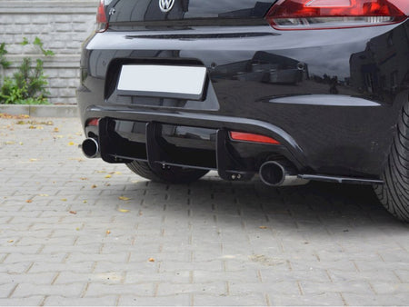 Maxton Design VW Scirocco R Rear Diffuser &amp; Rear Side Splitters - VW-SC-3-R-CNC-RS1A - Image 3