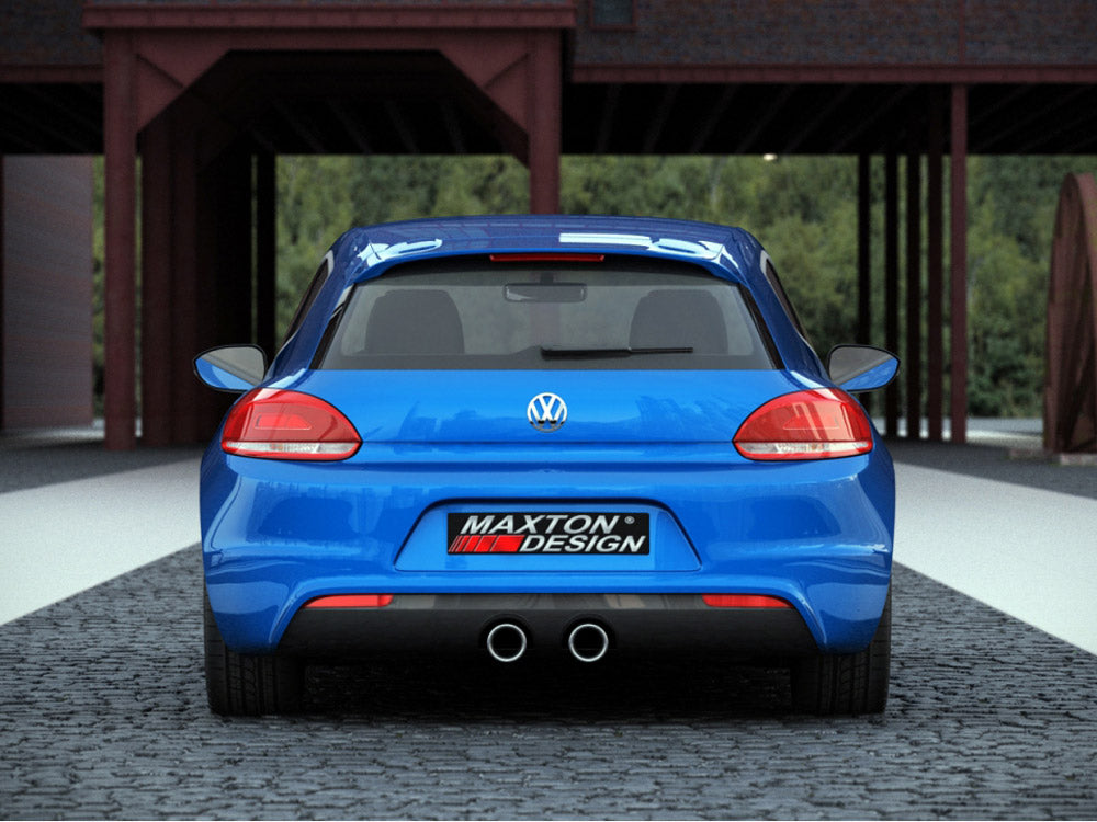 Rear Valance VW Scirocco III R With 2 Exhaust Holes