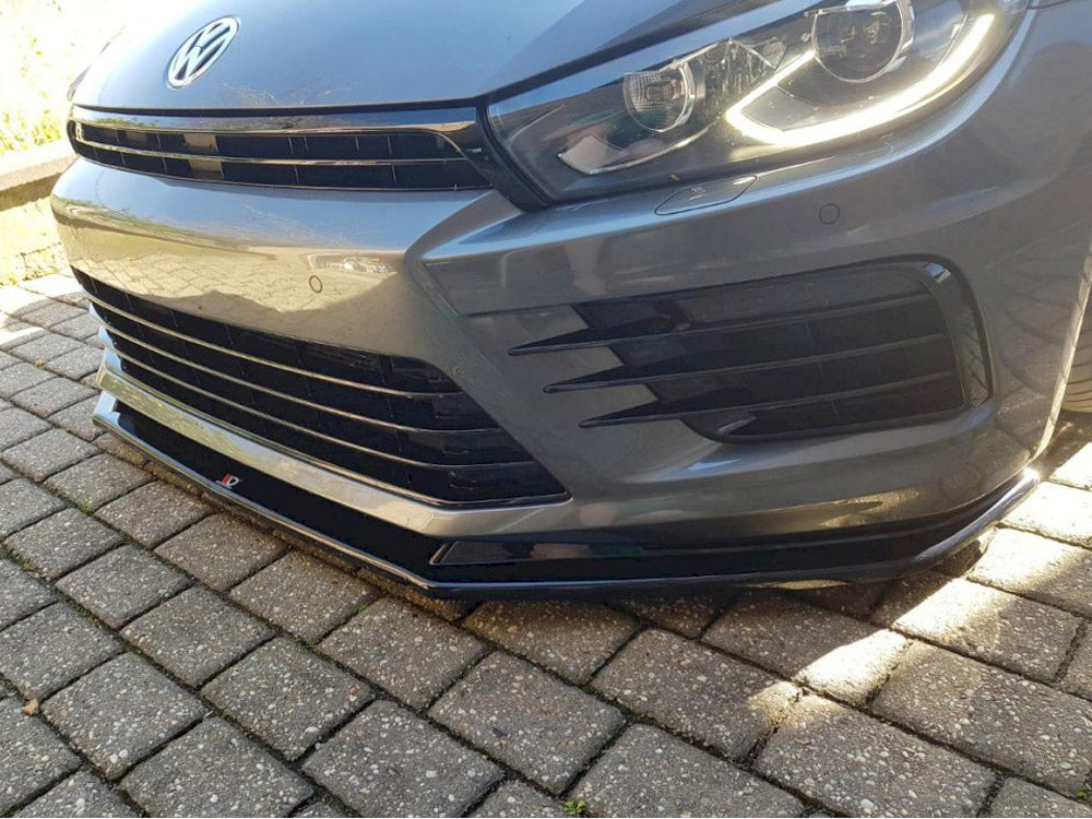 Maxton Design Front Splitter V.1 Volkswagen Scirocco Mk3 R Facelift (2014-2017) - VW-SC-3F-R-FD1G - Image 3