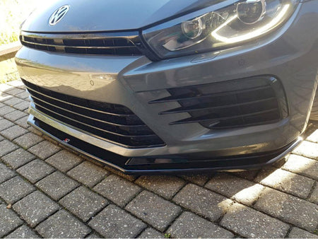 Maxton Design Front Splitter V.1 Volkswagen Scirocco Mk3 R Facelift (2014-2017) - VW-SC-3F-R-FD1G - Image 3