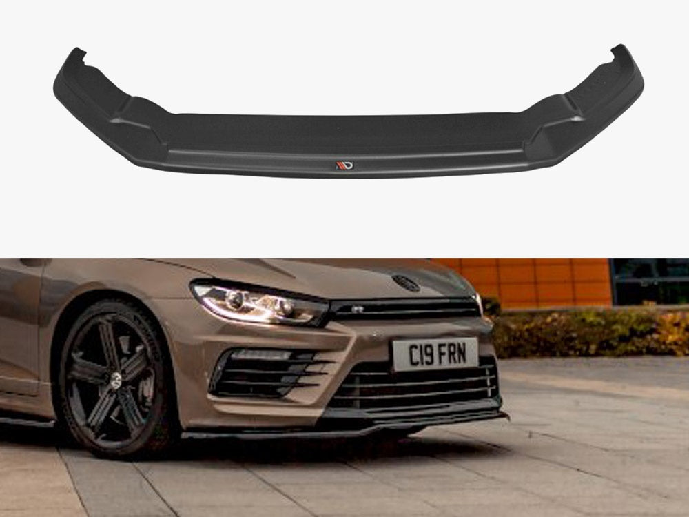 Maxton Design Front Splitter V.2 Volkswagen Scirocco MK3 R Facelift (2014-2017) - VW-SC-3F-R-FD2G - Image 1