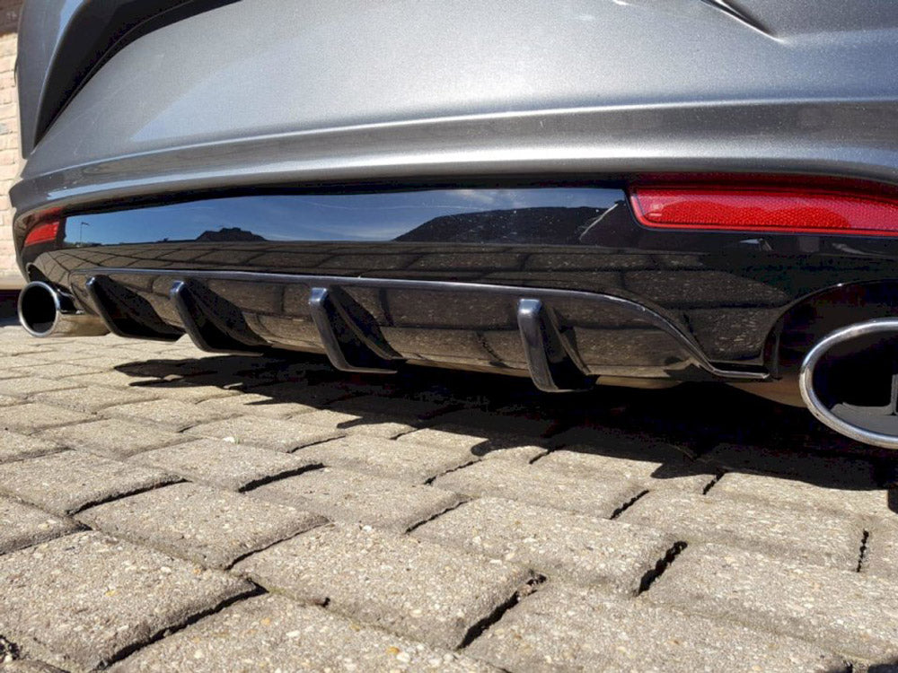 Maxton Design Rear Diffuser VW Scirocco Mk3 R Facelift (2014-2017) - VW-SC-3F-R-RS1G - Image 3