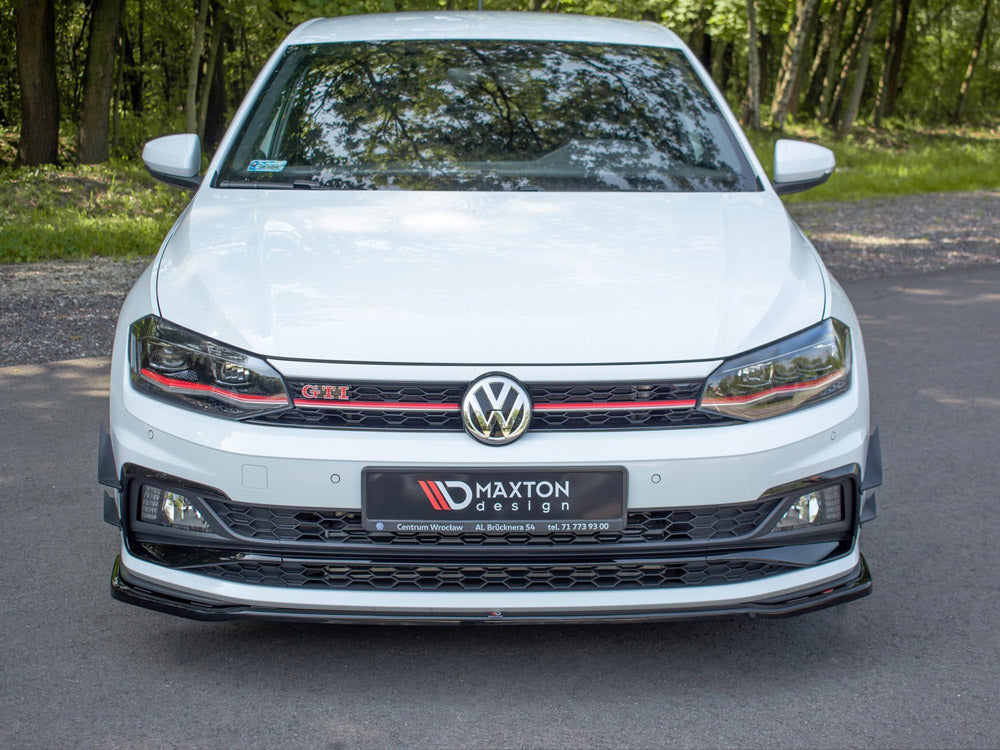 Maxton Design Front Bumper Wings (Canards) VW Polo GTI Mk6 - VW-PO-6-GTI-CAN1 - Image 2