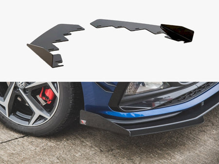 Maxton Design Flaps VW Polo GTI Mk6 - VWPO6GTICNC-FSF1G - Image 1