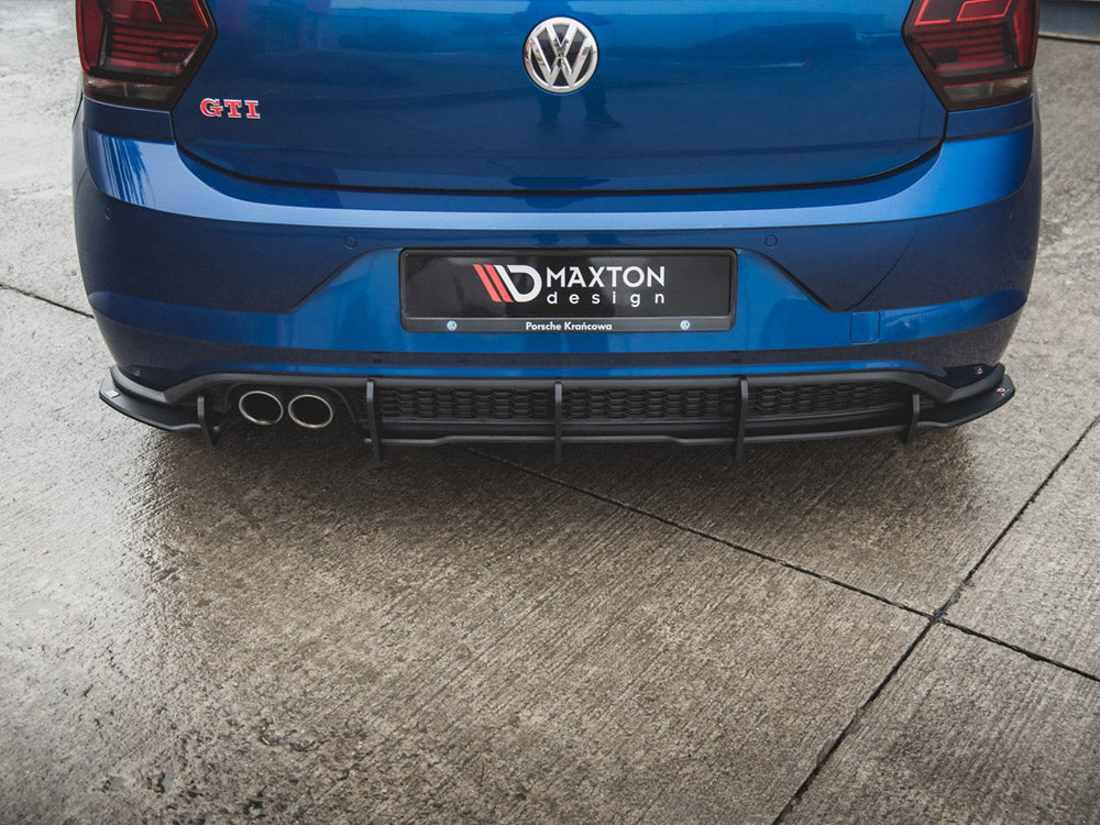 Maxton Design Street PRO Rear Valance VW Polo GTI Mk6 - VWPO6GTICNC-RS3B - Image 2