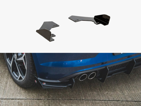 Maxton Design Rear Side Flaps VW Polo GTI Mk6 - VWPO6GTICNC-RSF1G - Image 1