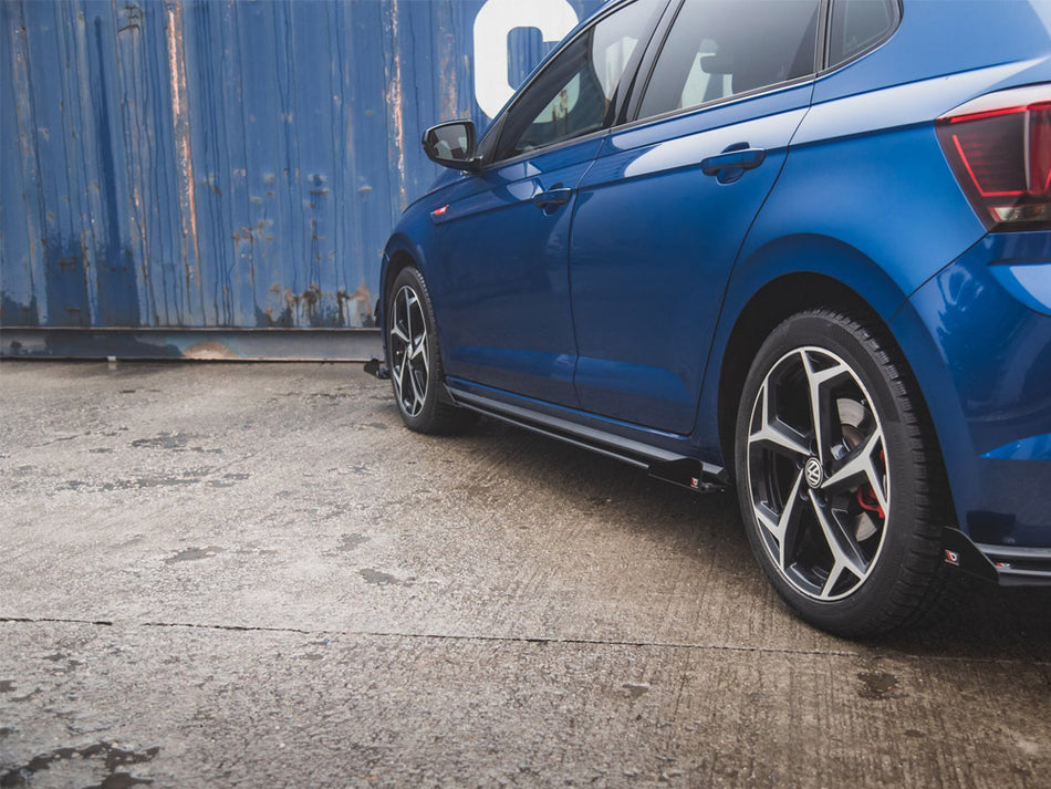 Maxton Design Side Flaps VW Polo GTI Mk6 - VWPO6GTICNC-SF1G - Image 2