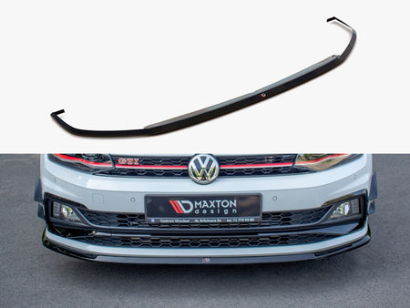 Maxton Design Front Splitter V.3 Volkswagen Polo GTI / R-Line Mk6 - VW-PO-6-GTI-FD3G - Image 1