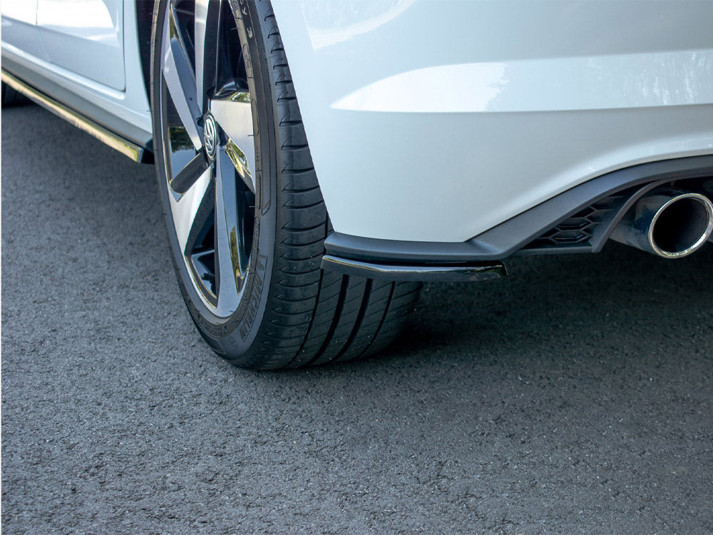 Maxton Design Rear Side Splitters Volkswagen Polo GTI Mk6 - Carbon Look - VW-PO-6-GTI-RSD1C - Image 4
