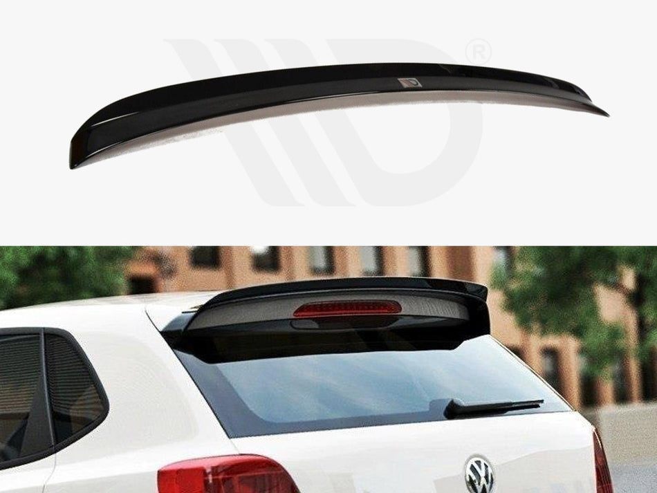 MAXTON DESIGN Spoiler CAP Volkswagen Polo GTI Mk5 Facelift - Carbon Look