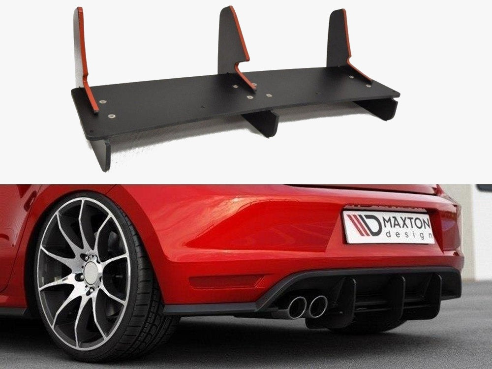 Maxton Design Rear Diffuser Volkswagen Polo GTI Mk5 Facelift - VW-PO-5F-GTI-CNC-RS1A - Image 1
