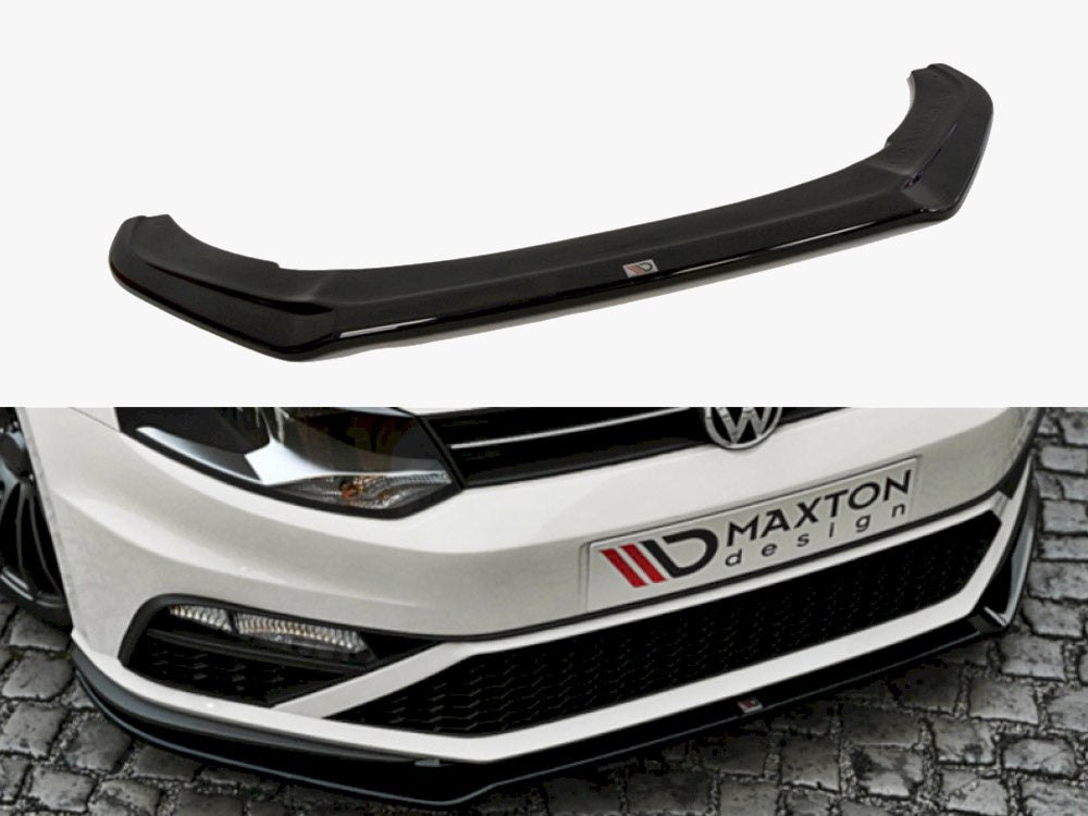 Maxton Design Front Splitter V.2 Volkswagen Polo GTI Mk5 Facelift - VW-PO-5F-GTI-FD2G - Image 1