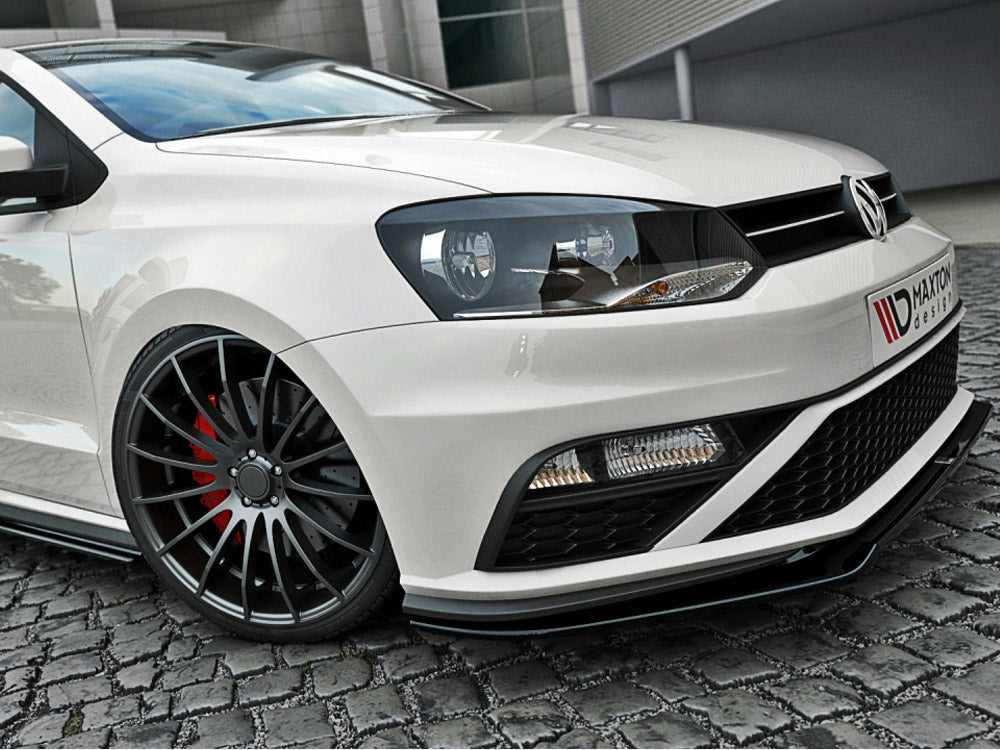 Front Splitter V.2 Volkswagen Polo GTI Mk5 Facelift