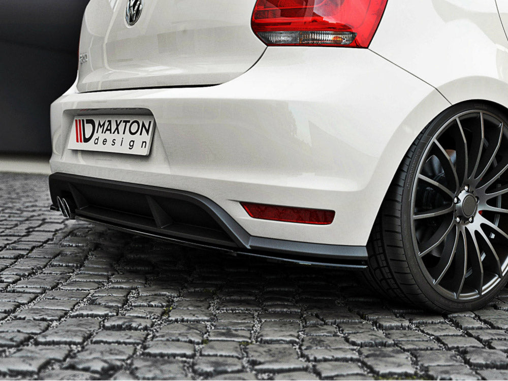 Maxton Design Rear Splitter Volkswagen Polo GTI Mk5 Facelift - VW-PO-5F-GTI-RSD1G - Image 2