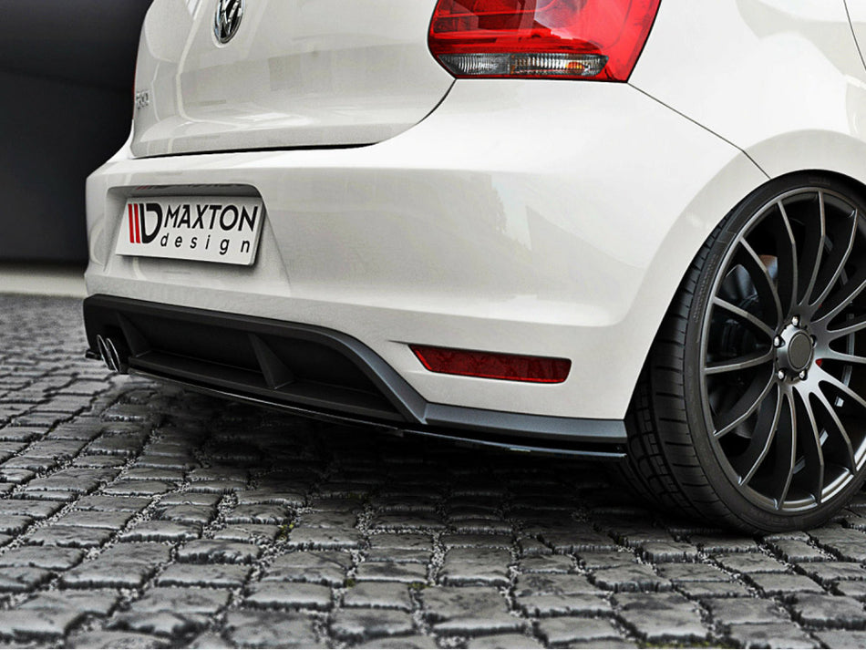 Maxton Design Rear Splitter Volkswagen Polo GTI Mk5 Facelift - VW-PO-5F-GTI-RSD1G - Image 2