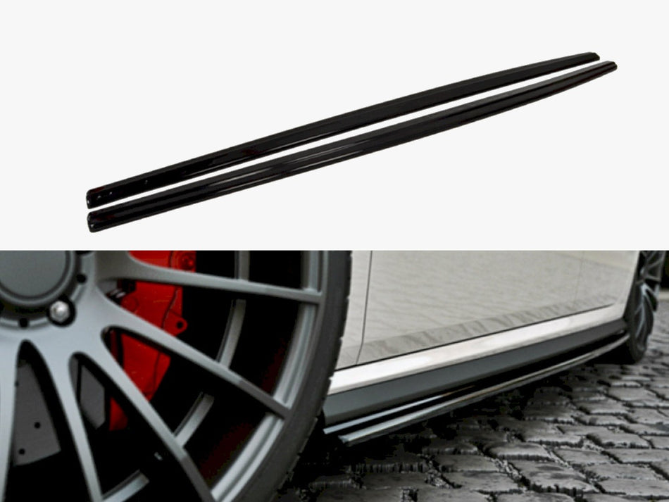 Maxton Design Side Skirts Diffusers VW Polo GTI Mk5 Facelift - VW-PO-5F-GTI-SD1G - Image 1