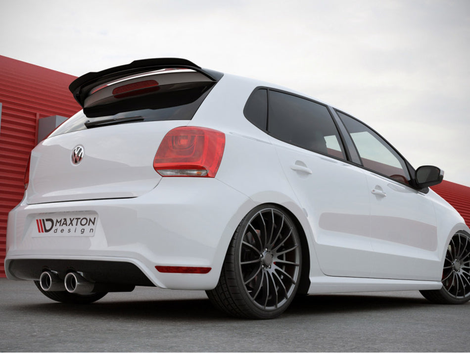 Maxton Design Spoiler CAP Volkswagen Polo Mk5 (R WRC Look) - VW-PO-5-R-WRC-CAP1G - Image 2