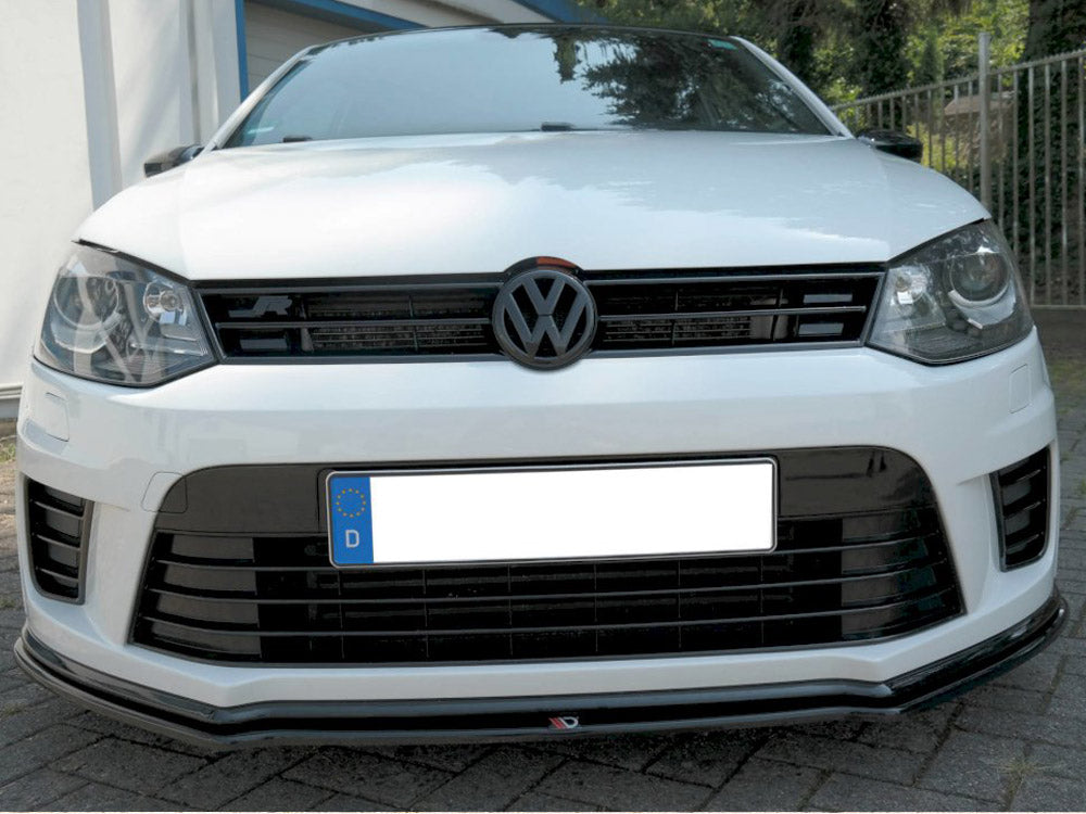 Maxton Design Front Splitter Volkswagen Polo WRC Mk5 - VW-PO-5-WRC-FD1G - Image 1
