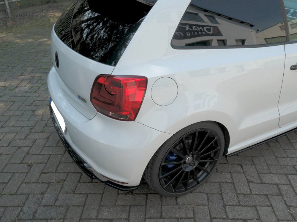 Maxton Design Rear Side Splitters Volkswagen Polo WRC Mk5 - Carbon Look - VW-PO-5-WRC-RSD1C - Image 2