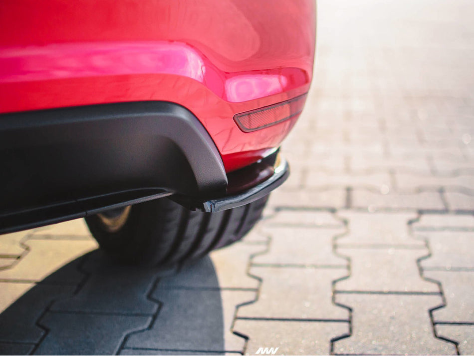 MAXTON DESIGN Rear Side Splitters Volkswagen Polo GTI Mk5 - Carbon Look