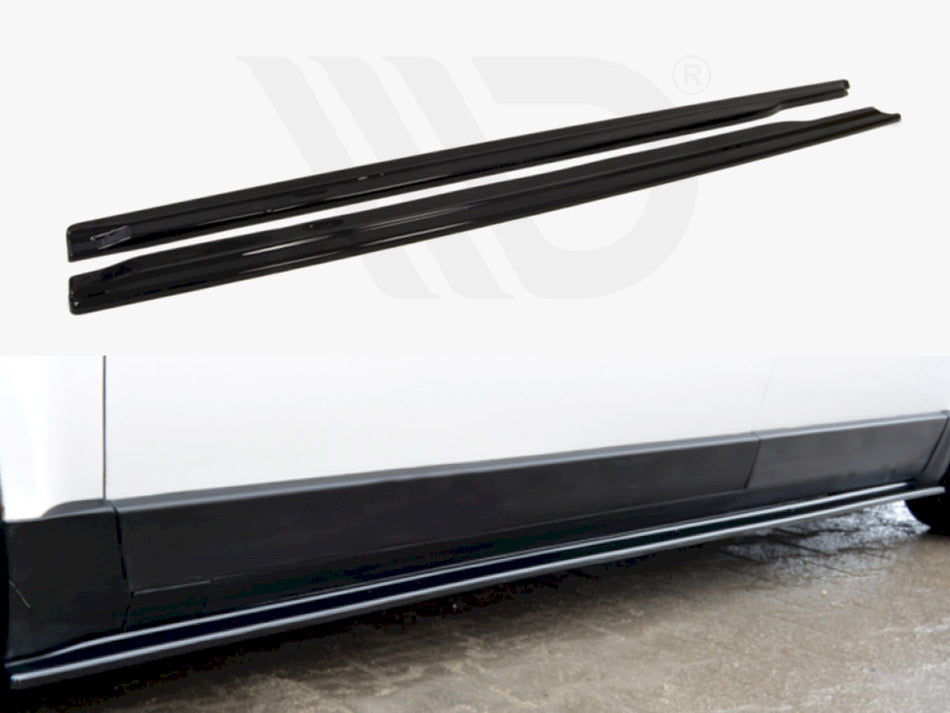 MAXTON DESIGN Side Skirts Diffusers VW Passat B5  - Carbon Look