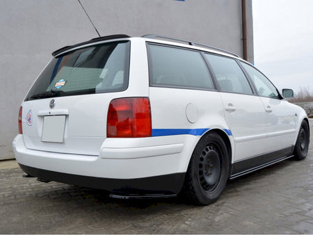 Rear Side Splitters VW Passat B5 Estate - Carbon Look