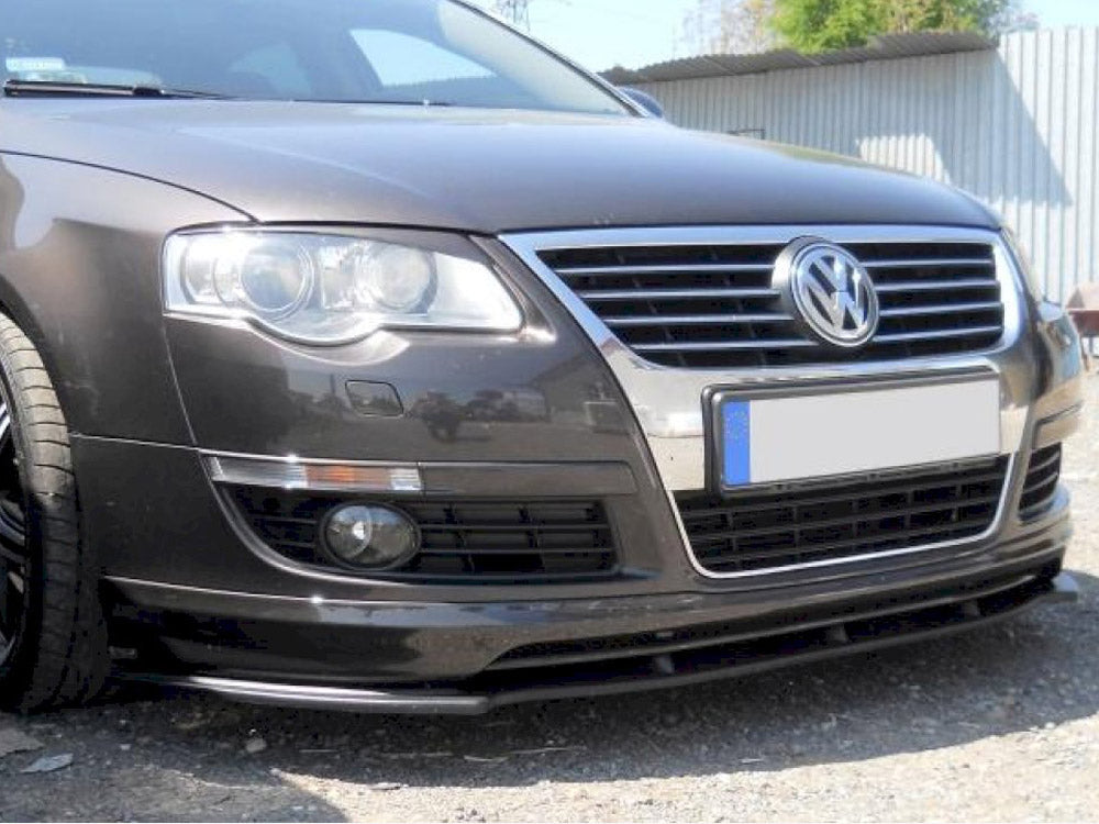 Maxton Design Front Splitter VW Passat B6 Votex - Textured - VW-PA-3C-VOTEX-FD1T - Image 1