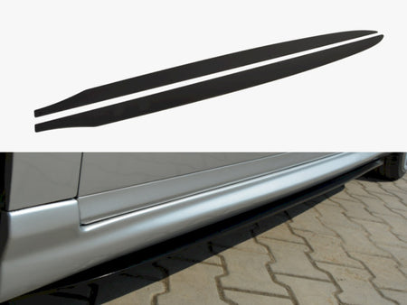 Maxton Design Racing Side Skirts Diffusers VW Passat B6/B7 R-line - VW-PA-B6-RLINE-CNC-SD1A - Image 1