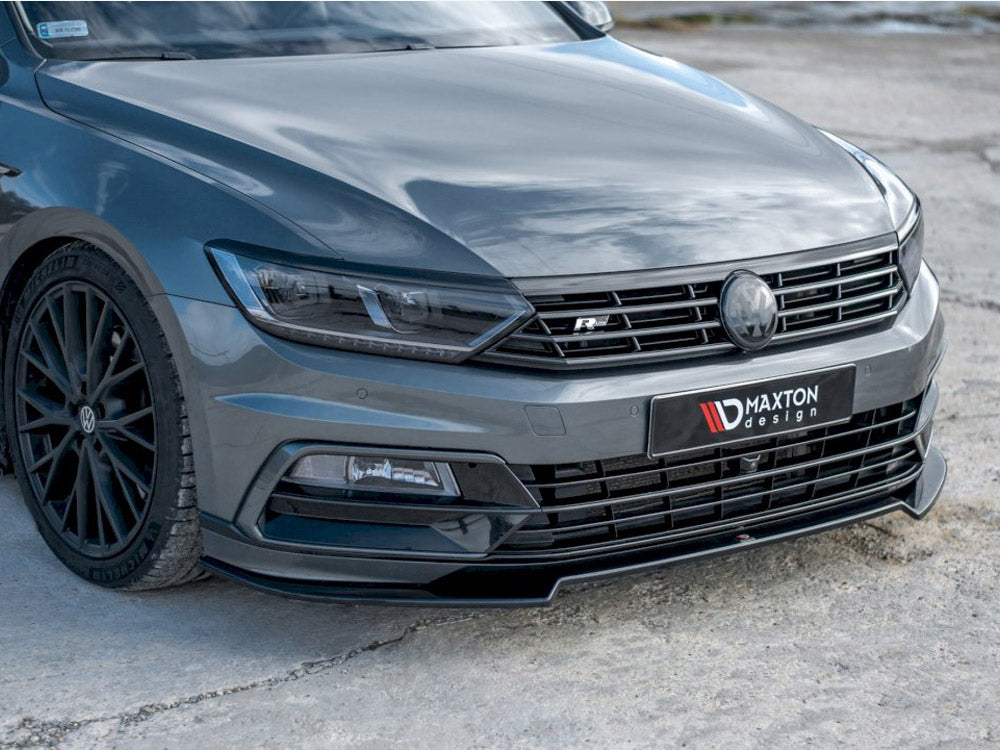 Maxton Design Front Splitter V.2 Volkswagen Passat R-Line B8 - VW-PA-B8-RLINE-FD2G - Image 3