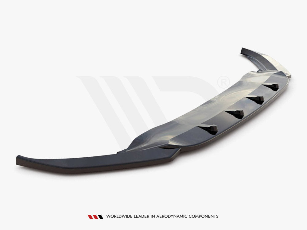 Maxton Design Front Splitter V.1 VW Passat B8 - Carbon Look - VW-PA-B8-FD1C - Image 4