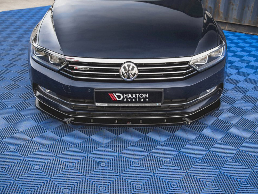 Maxton Design Front Splitter V.2 Volkswagen Passat B8 - Carbon Look - VW-PA-B8-FD2C - Image 3