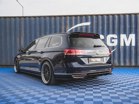 Maxton Design Rear Splitter (Vertical Bars) VW Passat B8 - VW-PA-B8-RD1G+RD2G - Image 2