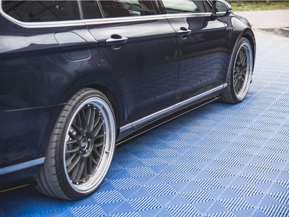 Maxton Design Side Skirts Diffusers VW Passat B8 (2014-2019) - Carbon Look - VW-PA-B8-SD1C - Image 3