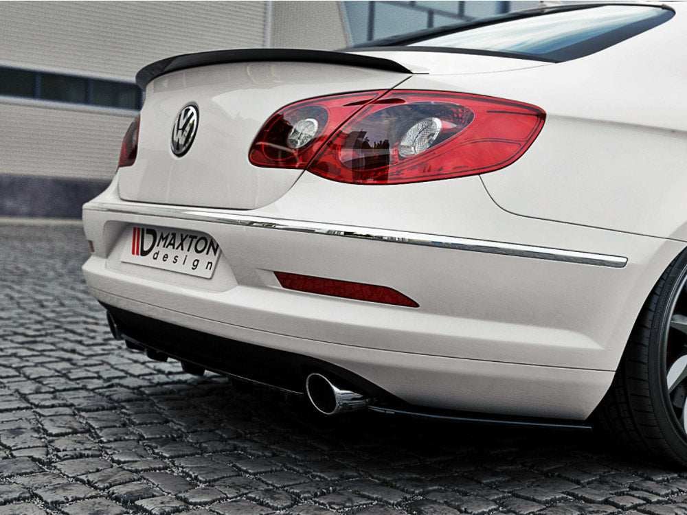 Rear Side Splitters VW Passat CC R36 Rline (Preface) - Carbon Look