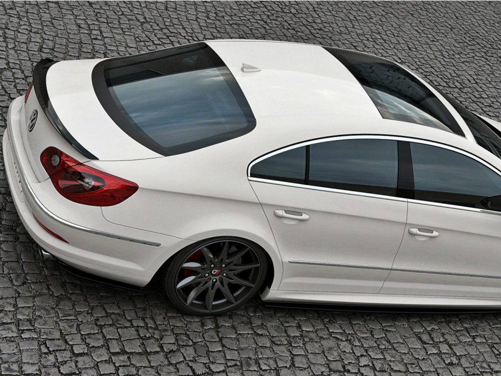 Rear Side Splitters VW Passat CC R36 Rline (Preface) - Carbon Look